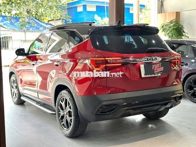 Kia Seltos 2023 Premium 1.4 Turbo,màu đỏ,11.000 km