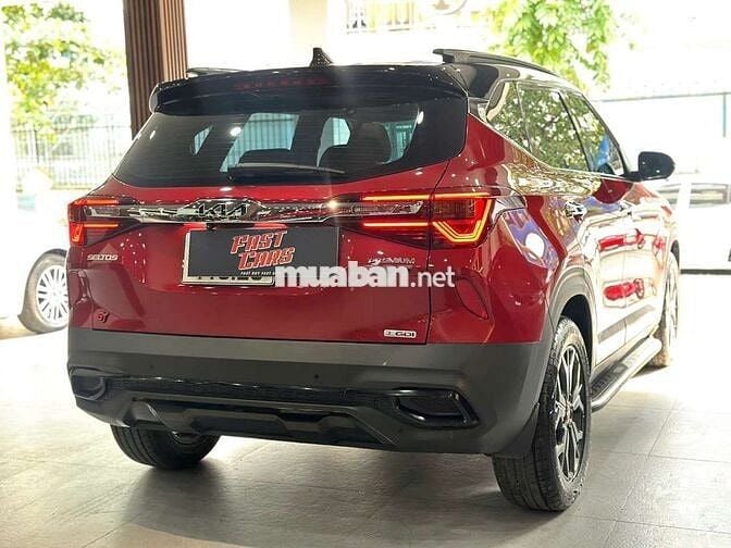 Kia Seltos 2023 Premium 1.4 Turbo,màu đỏ,11.000 km