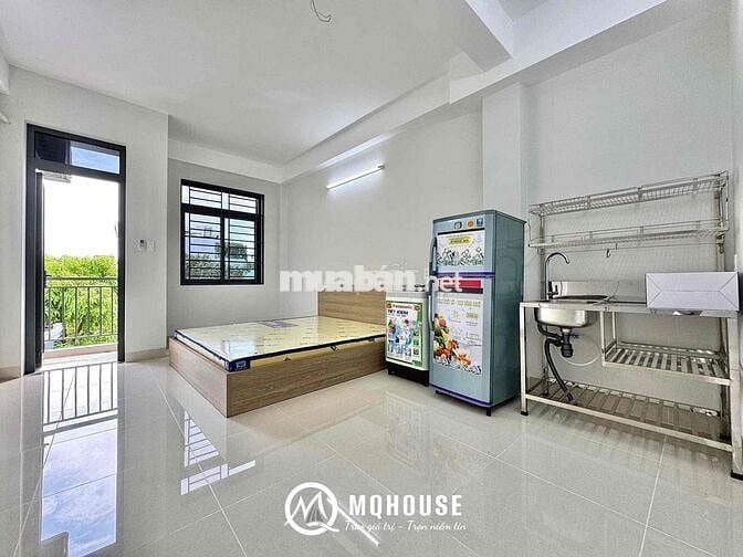 STUDIO BAN CÔNG - CỬA SỔ - MÁY GIẶT RIÊNG NGAY AEON MALL TÂN PHÚ