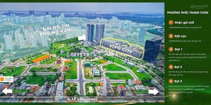 Bán nền nhà phố 100m2 khu Sadeco Nghỉ ngơi giải trí giá chỉ 120tr/m2
