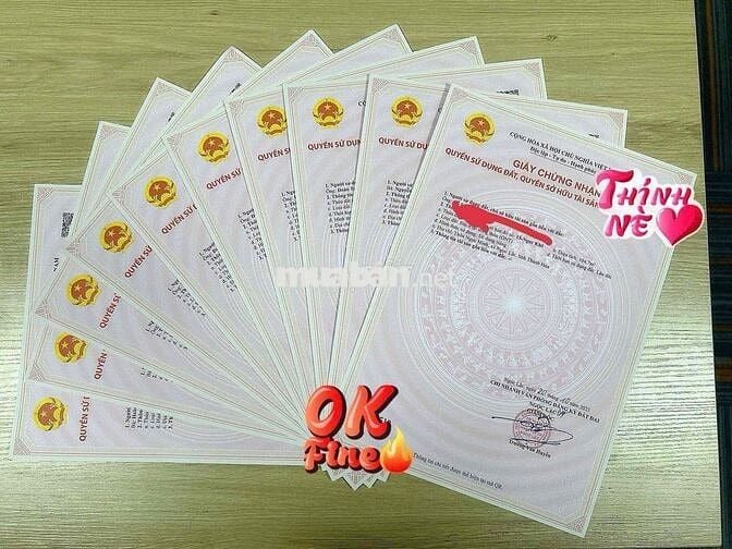 ĐẤT SỔ ĐỎ 126m2 - LONG PHÚ - THỌ NGỌC - 500tr