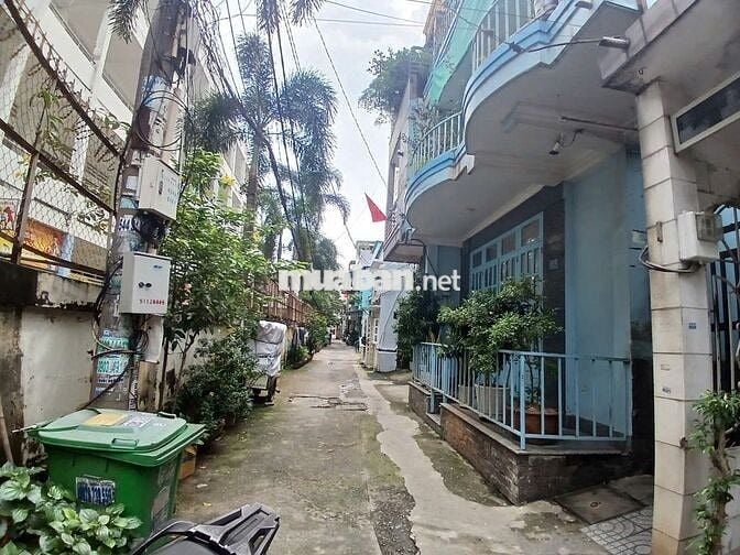 Bán Nhà Cấp 4 Hẻm 335 Nơ Trang Long, Q. Bình Thạnh DT 116m2