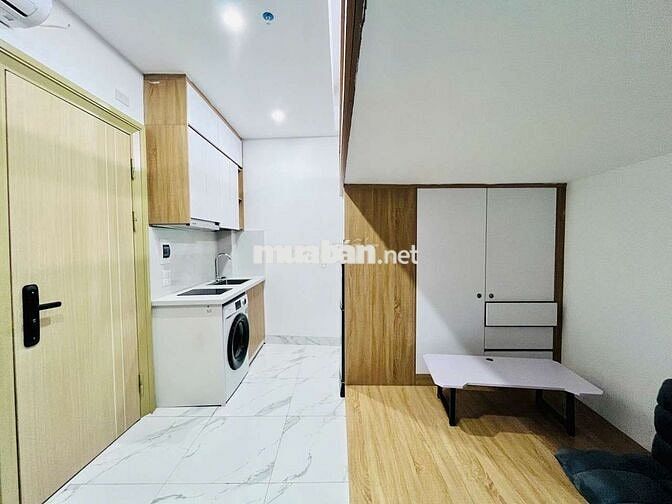 Khai trương CCMN 30m2 Full đồ. Máy giặt riêng, ban công, Phan Kế Bính