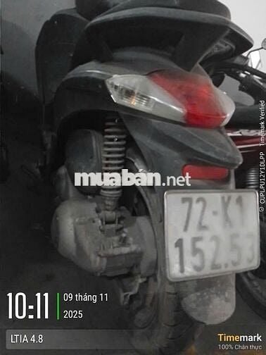 Dư xe, bán xe đi làm Liberty 125V ie, đăng ký 2011