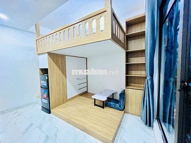 Khai trương CCMN 30m2 Full đồ. Máy giặt riêng, ban công, Phan Kế Bính