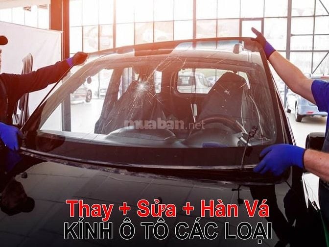 Lắp đặt thay thế kính ô tô xe hơi