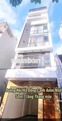 Rẻ nhất Dương Nội Hà Đông 50m, 7 tầng thang máy, ô tô tránh vỉa hè KD