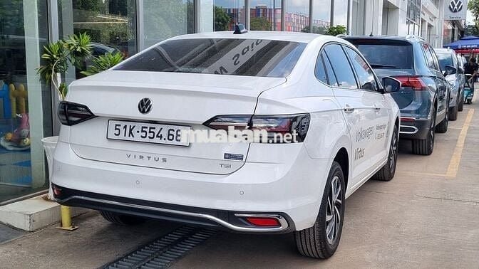 VW Virtus 2022 Luxury Trắng 1.0 AT - 27500 km