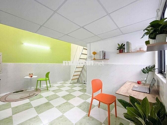 Phòng CHDV Siu rộng - Hầm Xe - Thiết Kế Hiện Đại. Nội Thất Cơ Bản