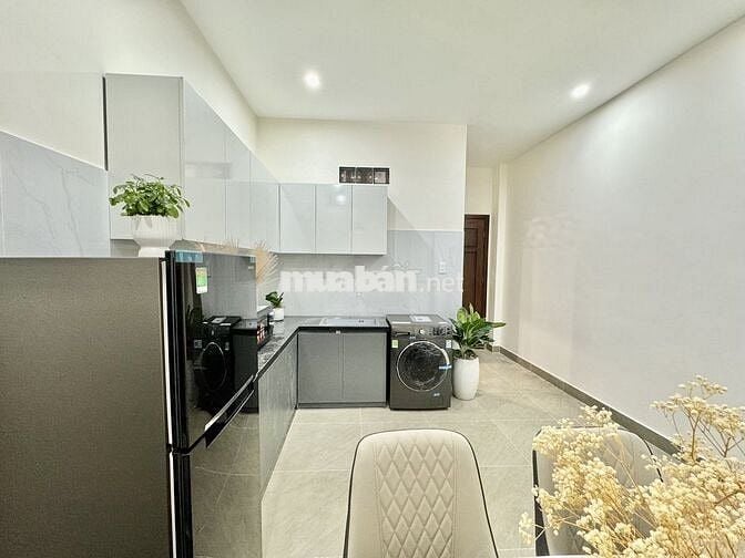 Cho thuê căn hộ Bình Thạnh_gần đh Văn Lang_Full nội thất_Máygiặt riêng