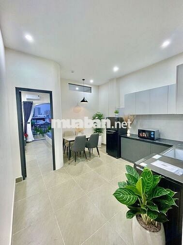 Cho thuê căn hộ Bình Thạnh_gần đh Văn Lang_Full nội thất_Máygiặt riêng