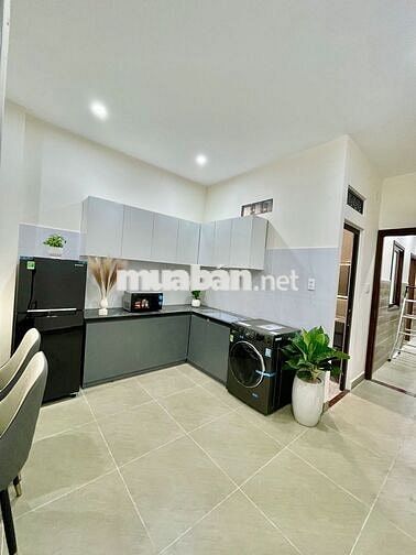 Cho thuê căn hộ Bình Thạnh_gần đh Văn Lang_Full nội thất_Máygiặt riêng