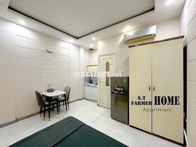 CHO THUÊ PHÒNG NGAY NGÃ TƯ PHÚ NHUẬN STUDIO CÓ THANG MÁY FULL NỘI THAT