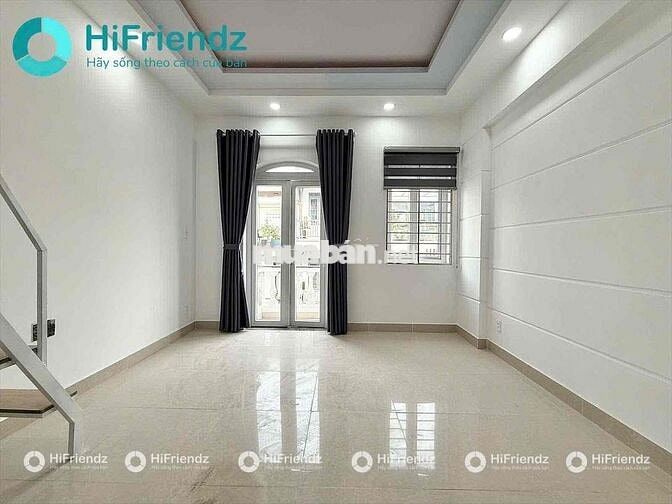 Phòng trọ duplex ban công mới xây ở Lê Văn Thọ, công viên Làng Hoa