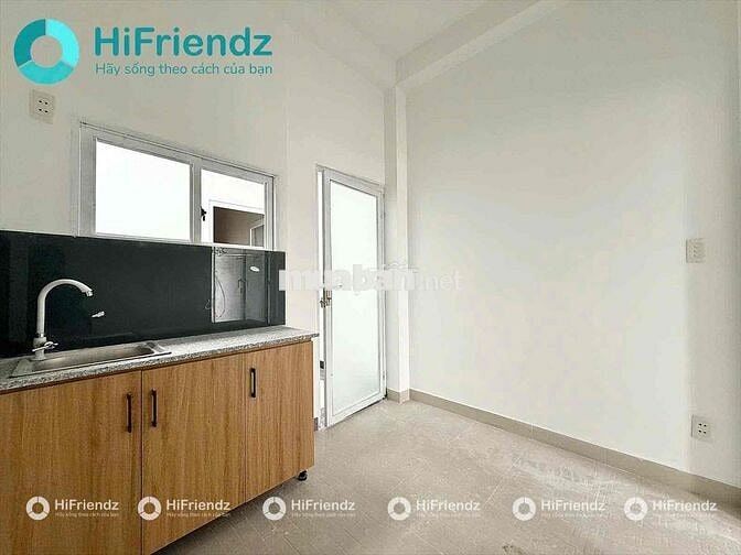 Phòng trọ mới 1 phòng ngủ tách bếp có ban công gần công viên làng hoa