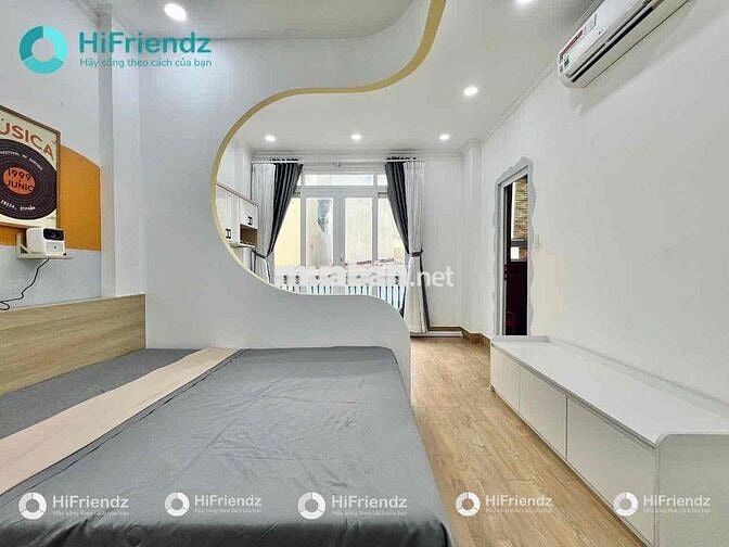 STUDIO TÁCH BẾP CÓ BAN CÔNG FULL NỘI THẤT NGAY CÔNG VIÊN PHÚ LÂM