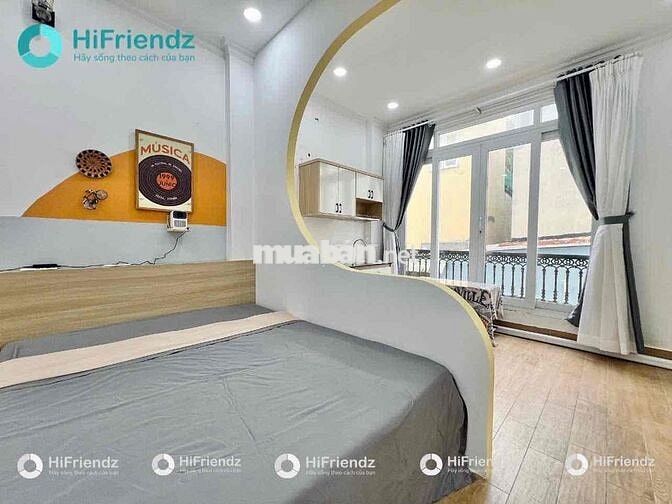 STUDIO TÁCH BẾP CÓ BAN CÔNG FULL NỘI THẤT NGAY CÔNG VIÊN PHÚ LÂM