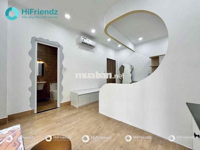 STUDIO TÁCH BẾP CÓ BAN CÔNG FULL NỘI THẤT NGAY CÔNG VIÊN PHÚ LÂM