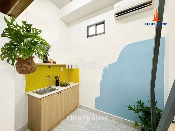 PHÒNG FULL NT GẦN ĐẠI HỌC VLU, IUH, NTT 5P AN NINH THANG MÁY GẦN EMART