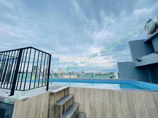 CHO THUÊ CĂN HỘ 1 PHÒNG NGỦ CÓ BAN CÔNG, HỒ BƠI, OKI PET GẦN BÃI BIỂN