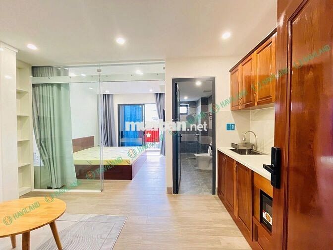 CHO THUÊ CĂN HỘ 1 PHÒNG NGỦ CÓ BAN CÔNG, HỒ BƠI, OKI PET GẦN BÃI BIỂN