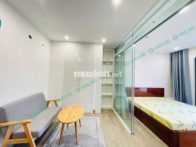 CHO THUÊ CĂN HỘ 1 PHÒNG NGỦ CÓ BAN CÔNG, HỒ BƠI, OKI PET GẦN BÃI BIỂN