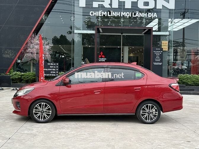 Mitsubishi Attrage CVT 2021-335tr bao rút gốc