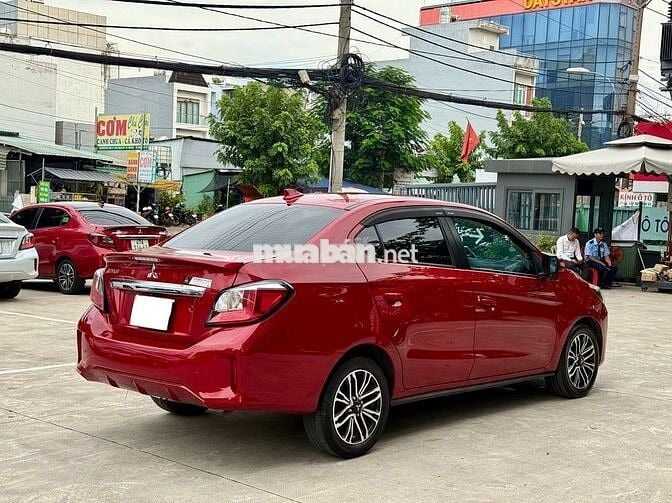 Mitsubishi Attrage CVT 2021-335tr bao rút gốc