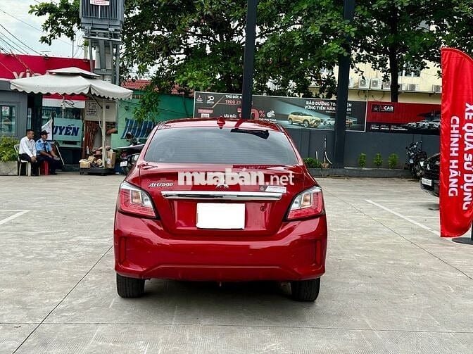 Mitsubishi Attrage CVT 2021-335tr bao rút gốc