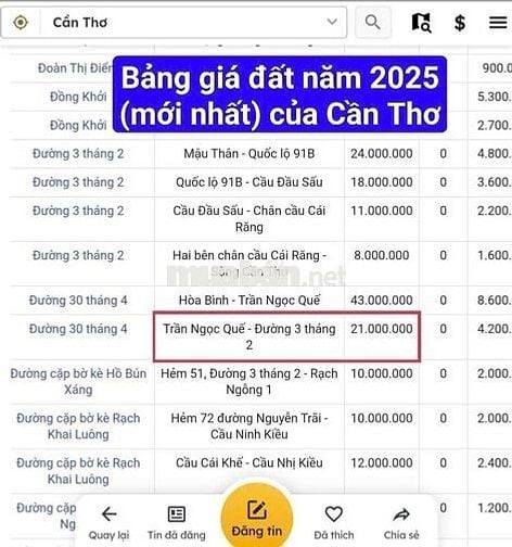 BÁN NỀN MẶT TIỀN 30/4 - GIÁ RẺ - NẰM ĐỐI DIỆN CÔNG VIÊN, CHỢ DA LIỄU