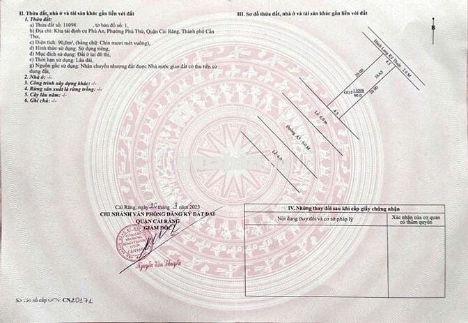 Nền khu dân cư đồng bộ hạ tầng tốt 90m2 giá chỉ 2,5 tỷ