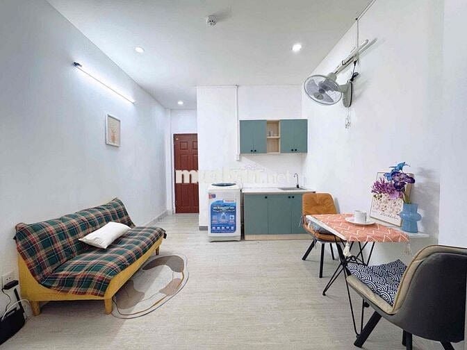 ✅1 PHÒNG NGỦ 45M2 FULL NT_NGAY KHU PHAN XÍCH LONG_BỜ KÈ