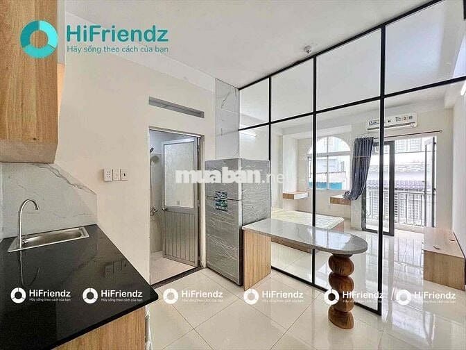 CHO THUÊ STUDIO 1PN BANCOL – 40M2 – FULL NỘI THẤT – NGAY TRƯỜNG TRINH,