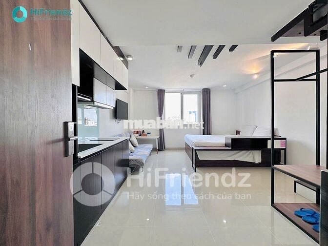 Căn hộ duplex hiện đại, dịch vụ free như gym, hồ bơi, vệ sinh phòng,..