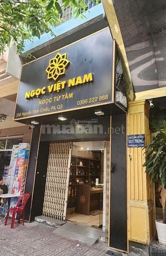 Cho thuê mặt bằng nhà phố số 358 Nguyễn Đình Chiểu P4, Q3 (tầng trệt),