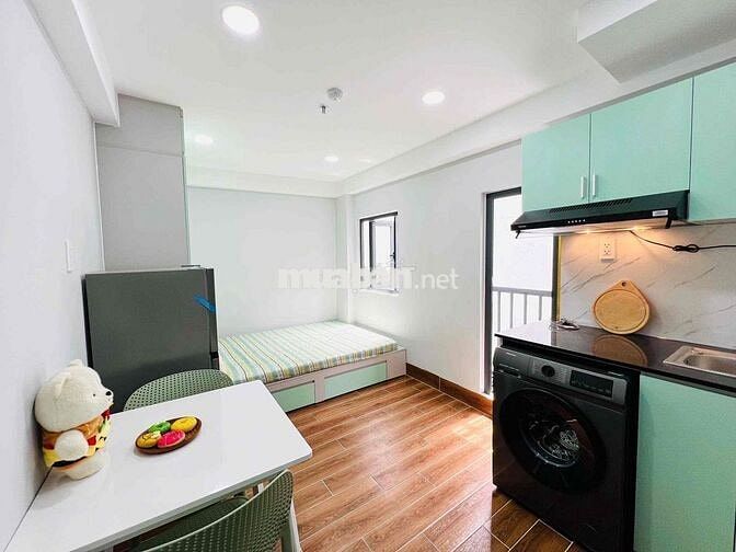 KHAI TRƯƠNG CĂN STUDIO ĐẦY ĐỦ NỘI THẤT CÓ BAN CÔNG