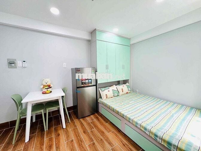 KHAI TRƯƠNG CĂN STUDIO ĐẦY ĐỦ NỘI THẤT CÓ BAN CÔNG