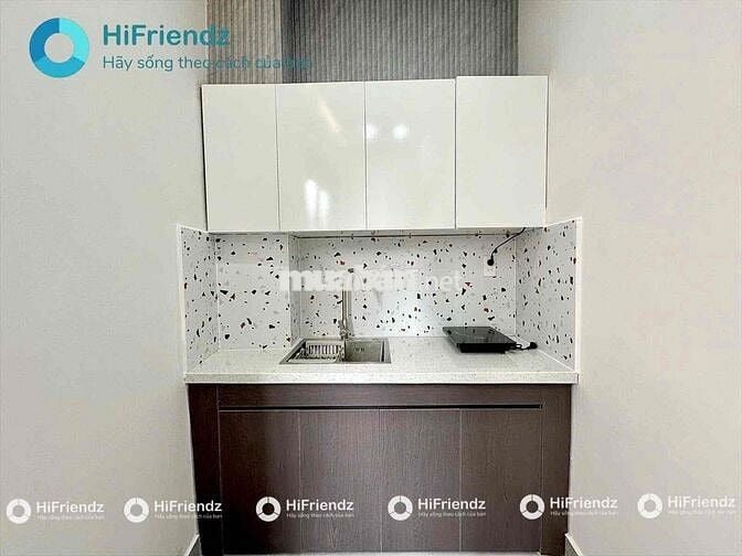 CHDV 1PN TÁCH BẾP VÀ BAN CÔNG FULL NỘI THẤT GẦN SÂN BAY