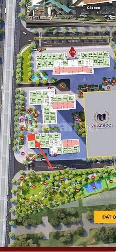 Mở bán căn shop chân đế tòa The London - Vinhome Oceans Park 1