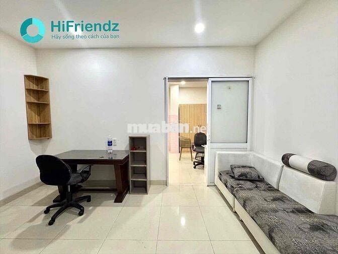 Căn hộ mini Full nội thất 1PN lớn Thang máy kế cầu Nguyễn Văn Cừ