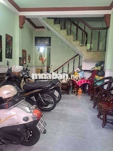 BÁN ĐẤT TẶNG NHÀ, HẺM XE TẢI TRÁNH, GẦN 60M², LÊ VĂN THỌ,P8, GÒ VẤP