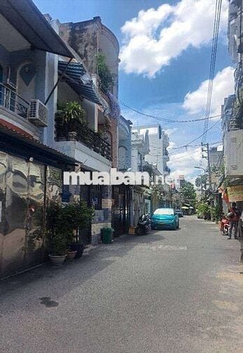 BÁN ĐẤT TẶNG NHÀ, HẺM XE TẢI TRÁNH, GẦN 60M², LÊ VĂN THỌ,P8, GÒ VẤP