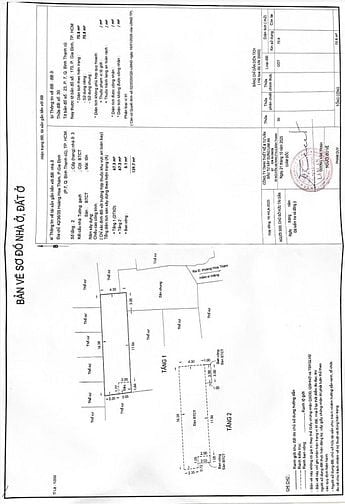 Cần bán nhà hẻm 42 Hoàng Hoa Thám p7 Bình Thạnh. 140 m2