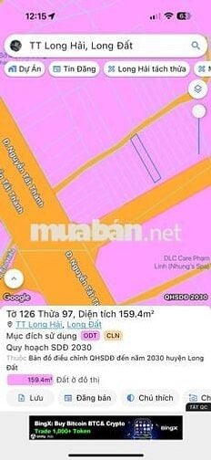 ĐẤT CÁCH BÃI TẮM LONG HẢI CHỈ 1,5KM