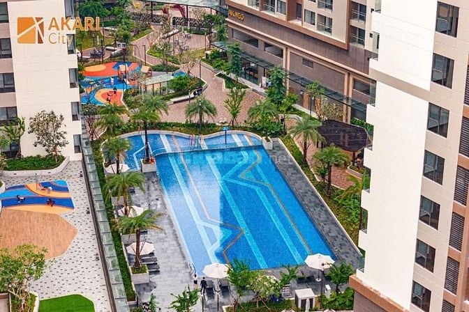 Bán căn góc 79m² 2PN2WC Akari City. Sổ hồng sẵn công chứng ngay.