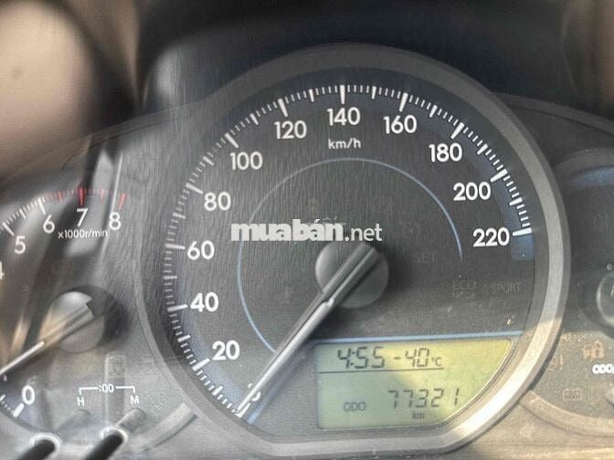 Toyota Vios 2018 1.5E CVT - 77000 km