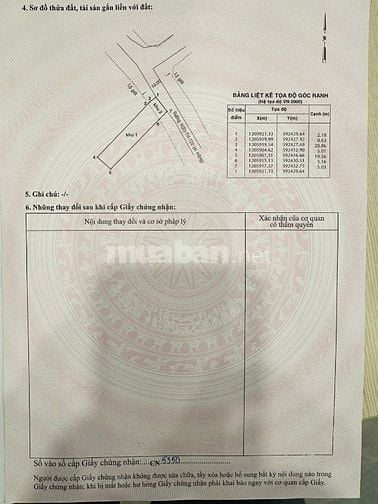 C/c bán lô 5x23m2, 103m2 thổ cư, 1 sẹc T.Tr Tân Hiệp, sát TT Hóc Môn 