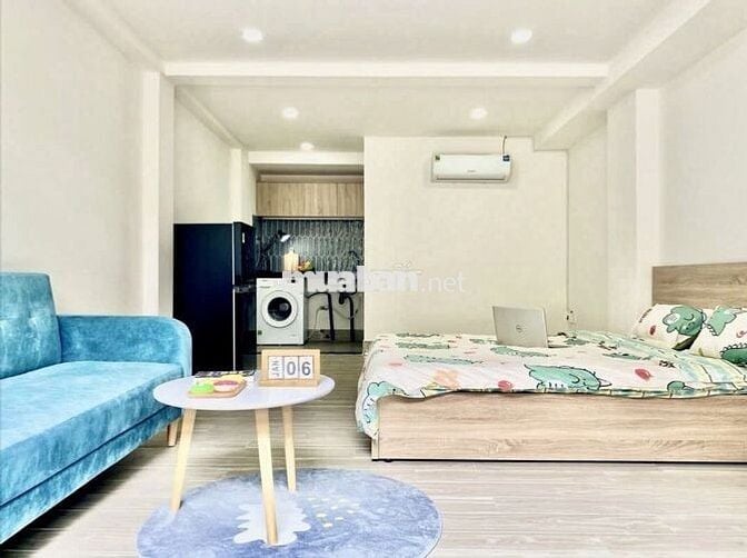 Cho Thuê Căn Hộ Ban Công Rộng 50m2 Full Nội Thất ở D5, Bình Thạnh
