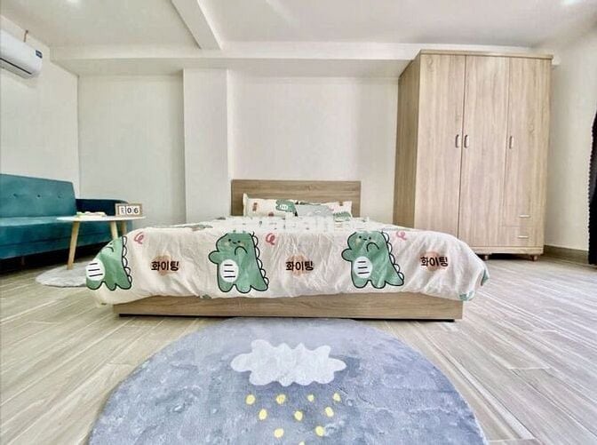 Cho Thuê Căn Hộ Ban Công Rộng 50m2 Full Nội Thất ở D5, Bình Thạnh