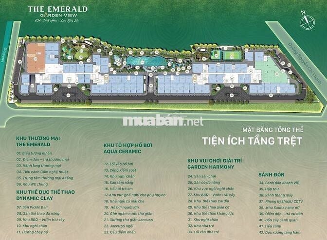 CĂN HỘ XANH CHUẨN RESORT GIỮA LÒNG THÀNH PHỐ VỚI 42 TIỆN ÍCH NỘI KHU.